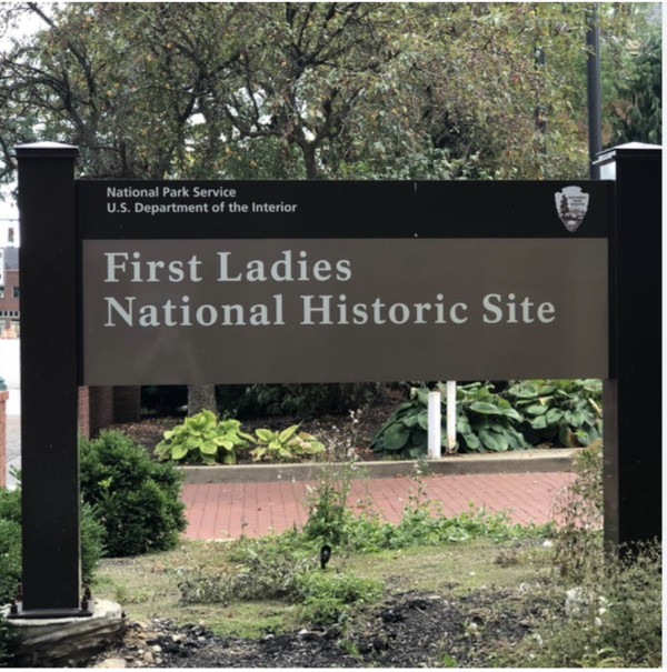 First Ladies National Historic Site Sign v2